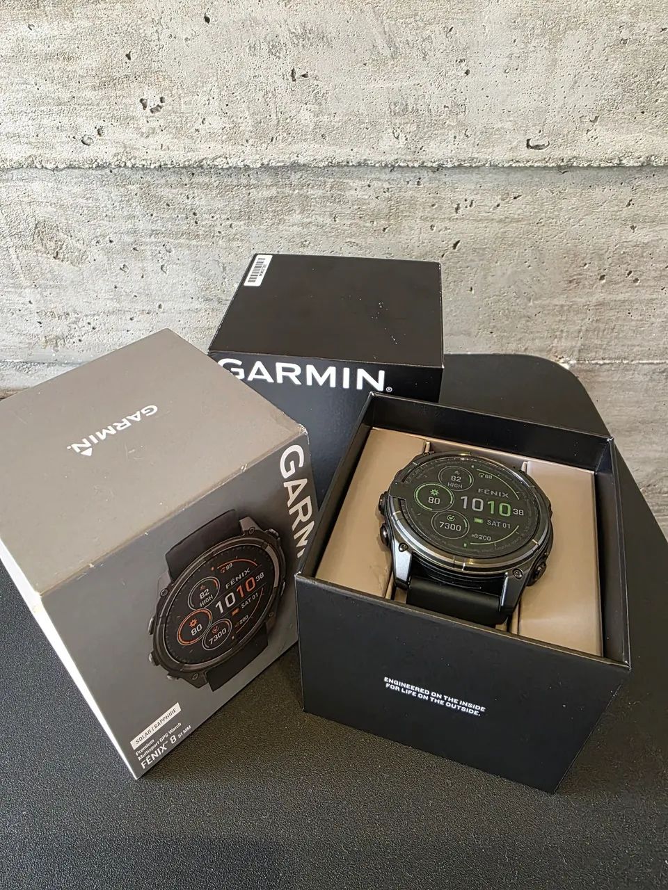 Relógio Garmin Fenix 8 solar Sapphire 51mm (zero) - Foto 2