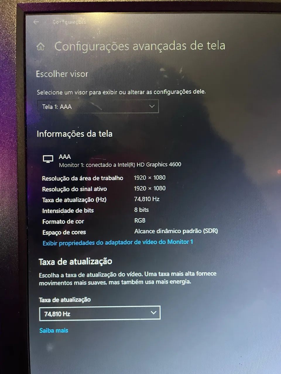 Monitor BRX.  290R$ (LEIA ATENTAMENTE) - Foto 4