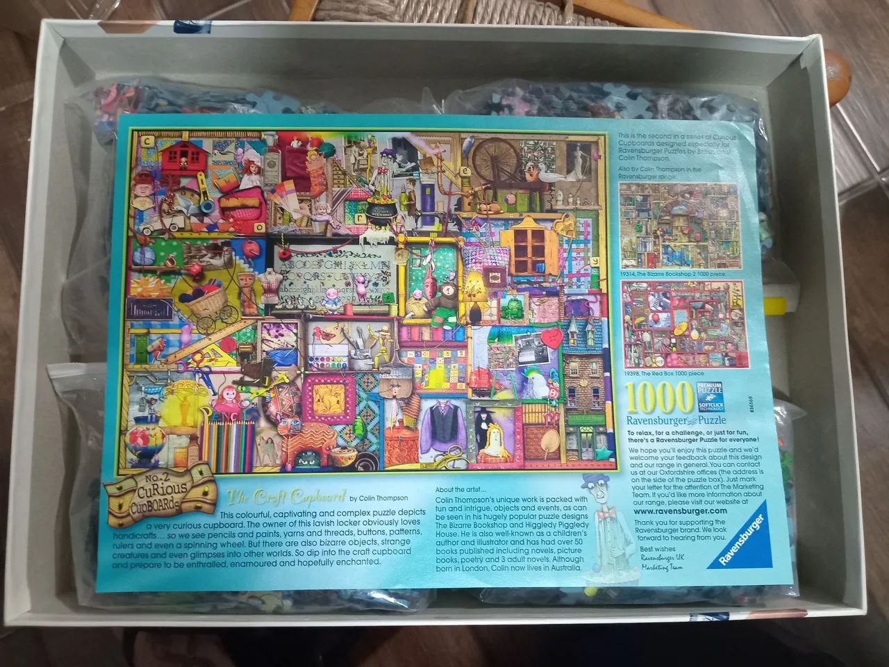 Quebra cabeça 1000 peças Ravensburger  - Foto 2