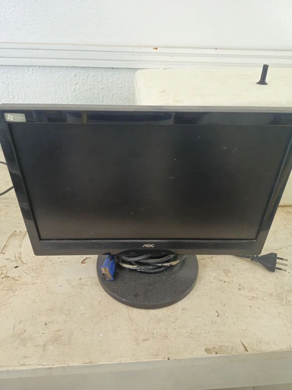 Monitor AoC sucata ou reparo