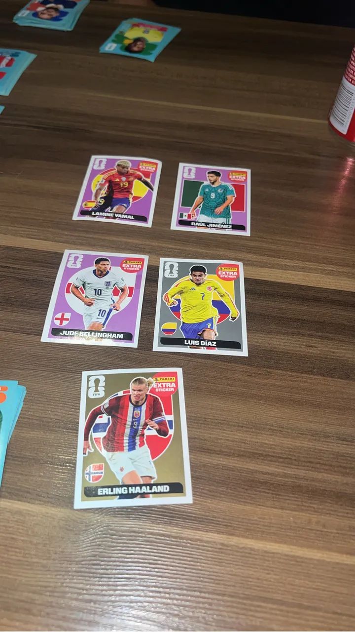 Halland Dourado extra sticker copa do mundo 2026