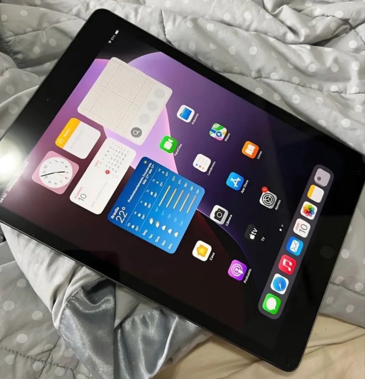 Ipad 9 64GB; acompanha capa com mouse e teclado - Foto 2