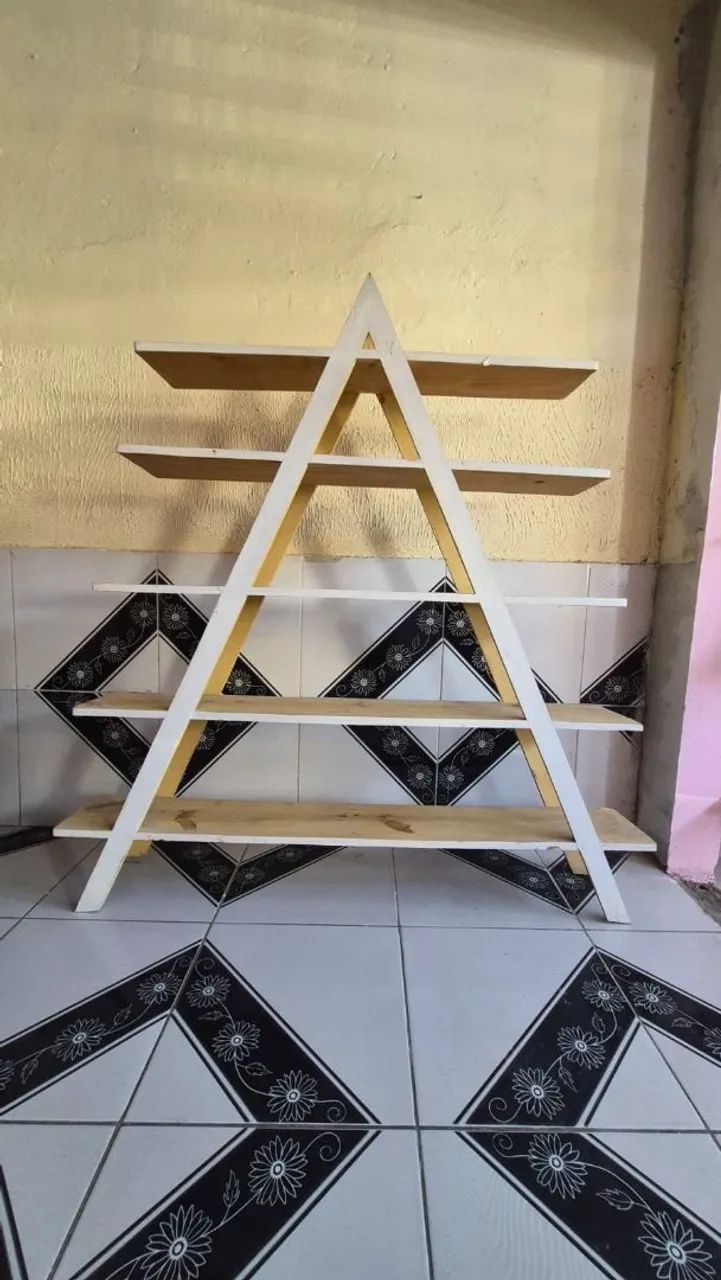 Estante prateleira de madeira 