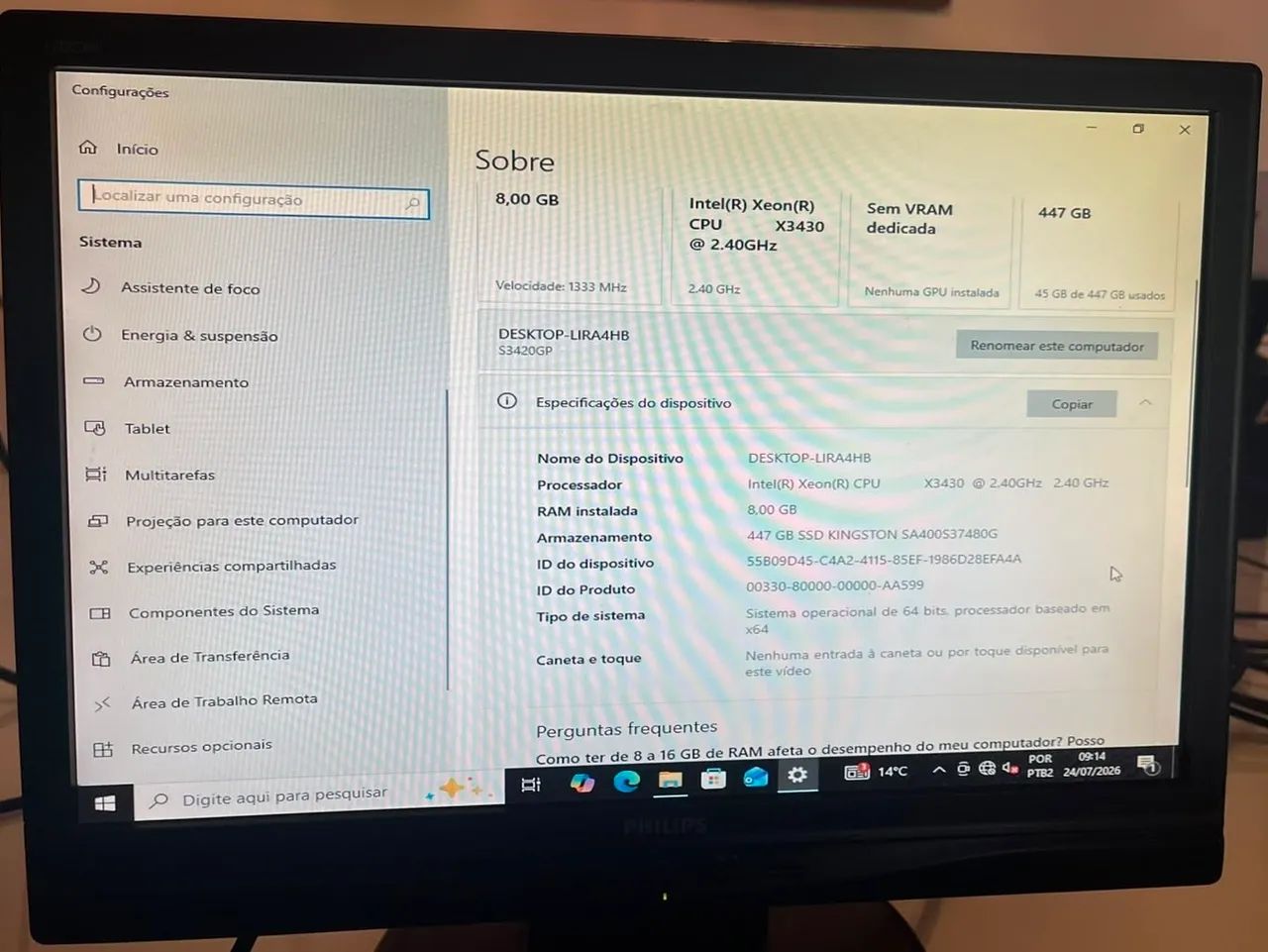 Computador  Desktop  - Foto 2