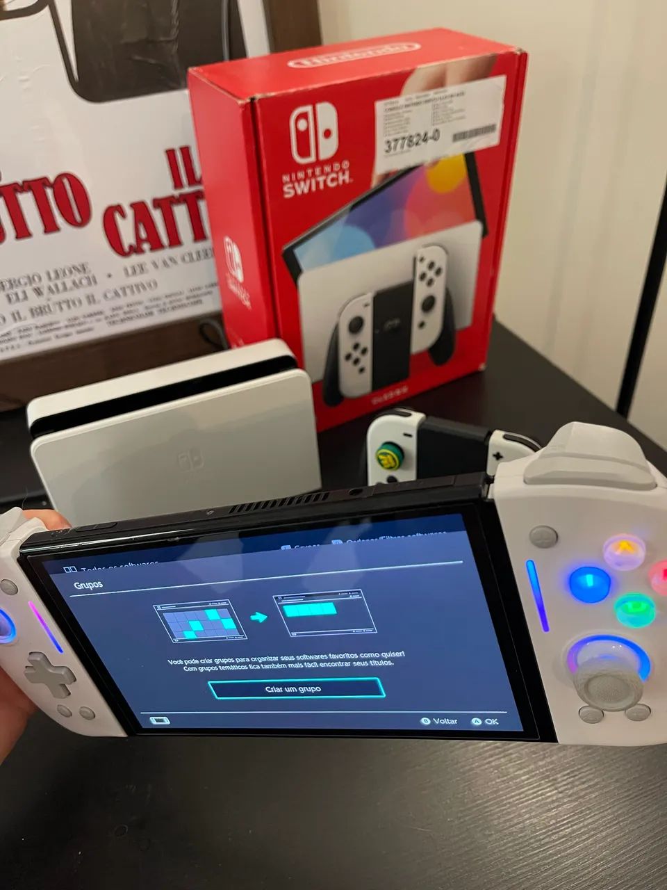 Nintendo Switch OLED com controle LinYuvo  - Foto 5