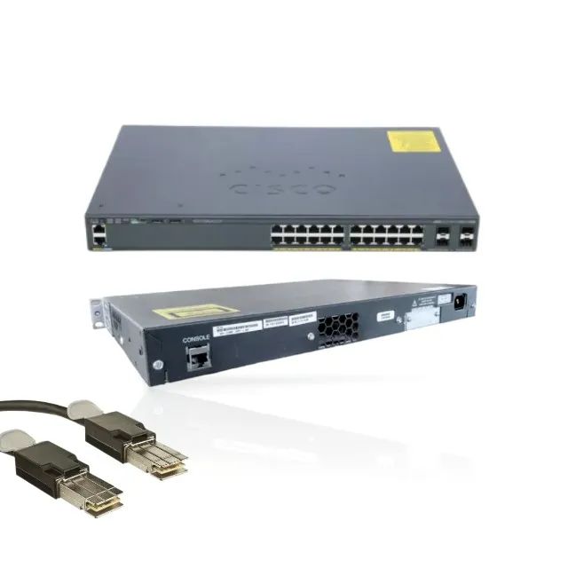 Switch Cisco WS-C2960X-24PC-L Catalyst - 24 Portas Gigabit + SFP - Foto 4