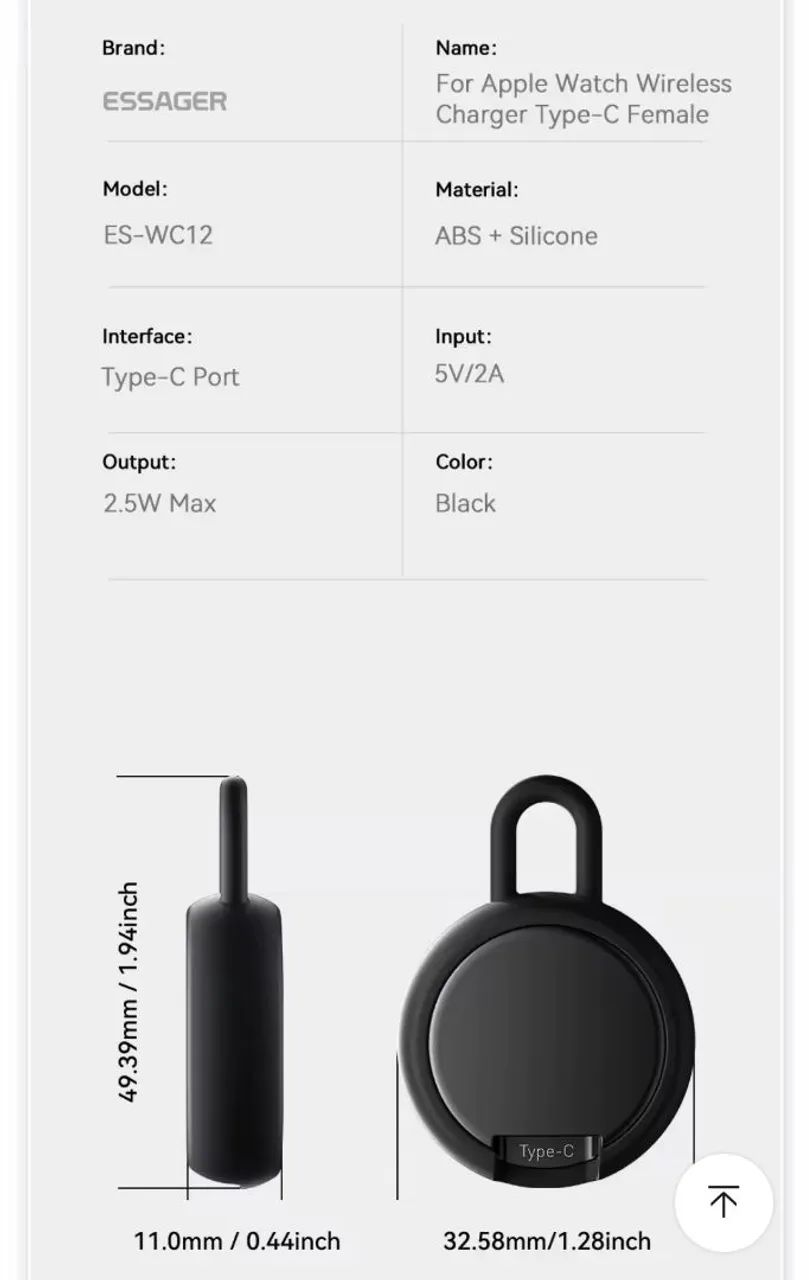 Caregador para apple watch  - Foto 4