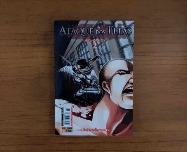 Mangá Attack on Titan volume 2 - Foto 2