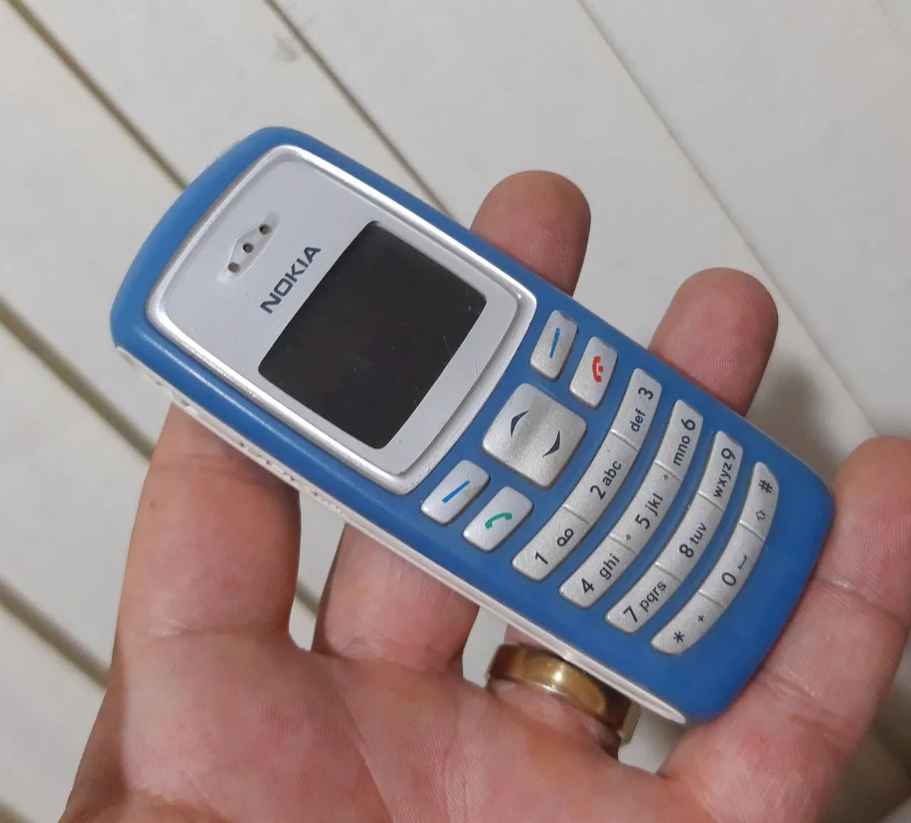 Nokia 2100 original celular antigo RELIQUIA azul 