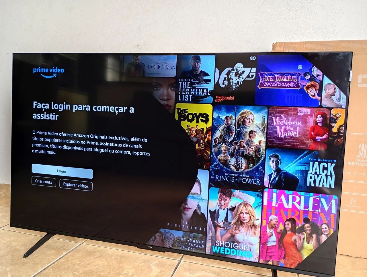 Vendo essa tv da TCL 55 polegadas smart 4k Qled  - Foto 2