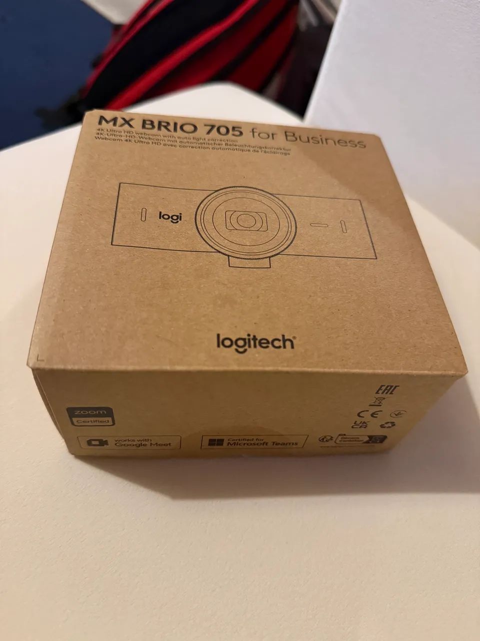 Câmera web cam Logitech MX Brio 705