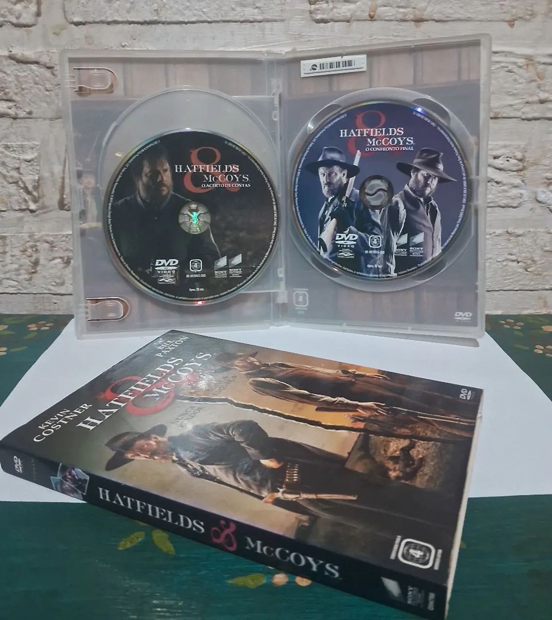 DVD Hatfields & McCoys - Kevin Costner - 3 DVDs - Foto 5
