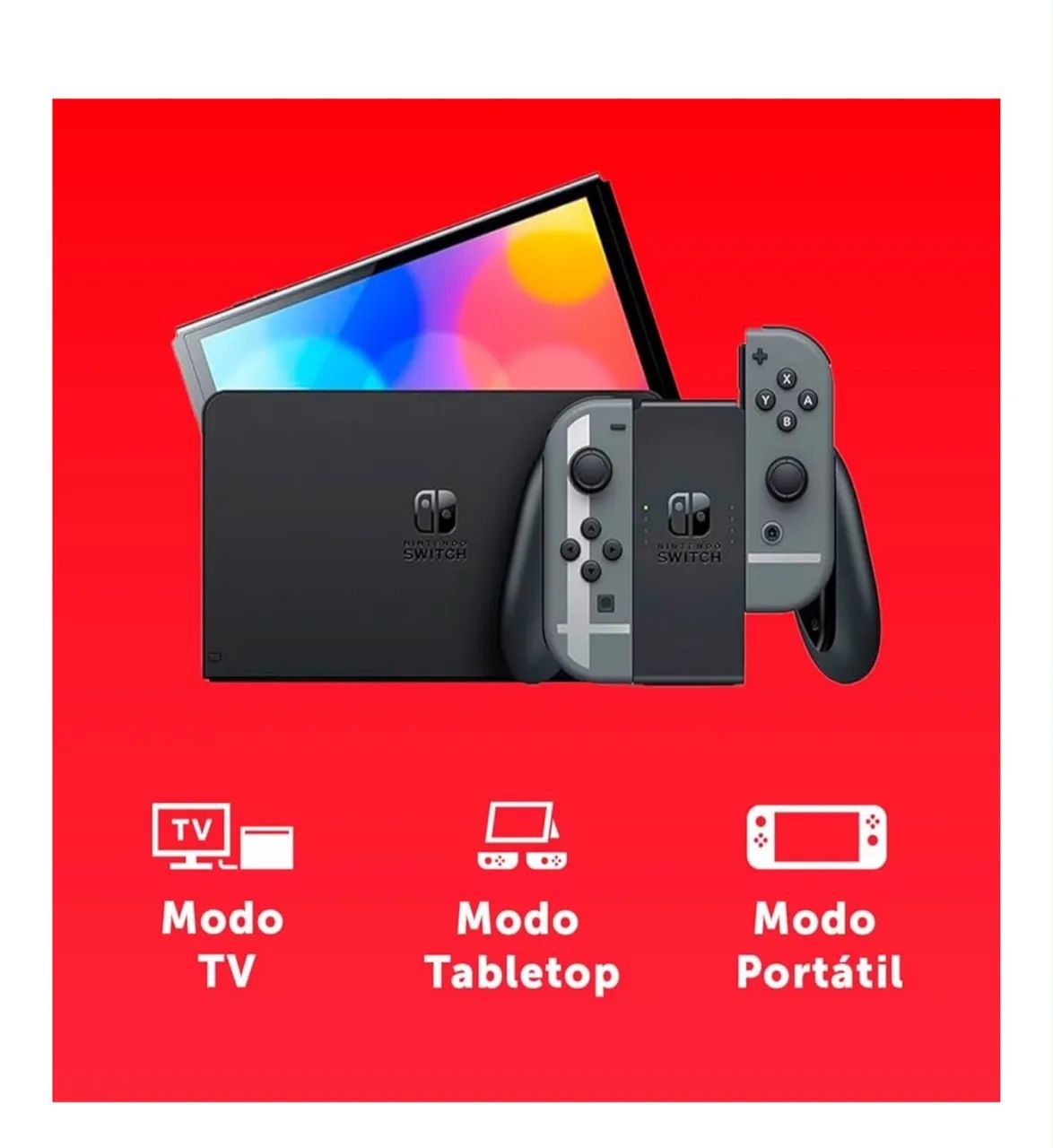 Nintendo Switch zerado  - Foto 4