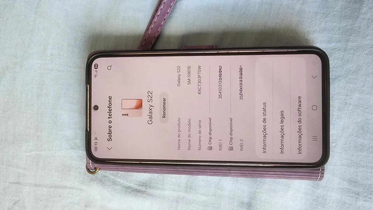 Samsung Galaxy S22 Conservadíssimo