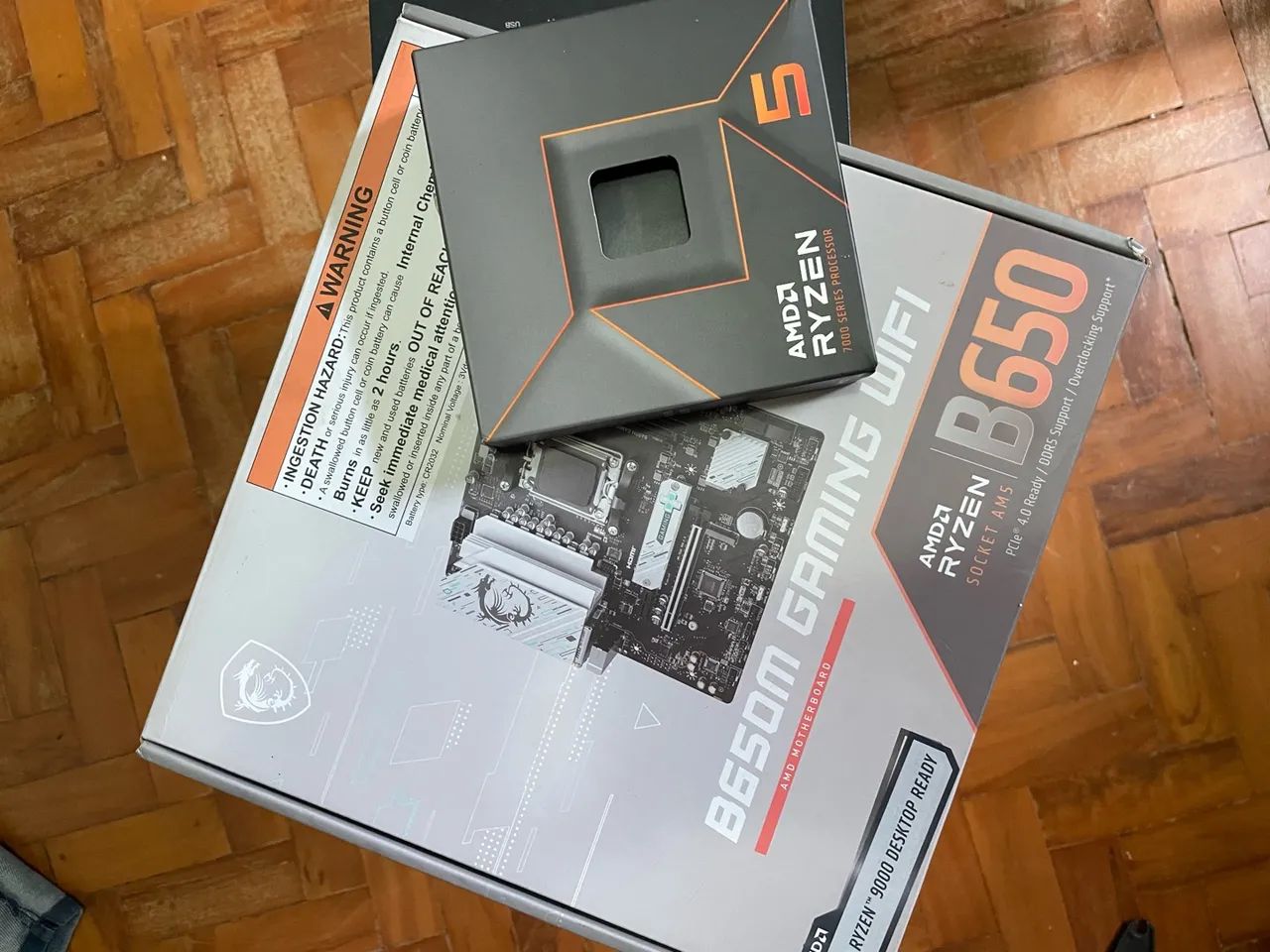 KIT AM5 Processador/RAM/Placa Mãe  - Foto 2