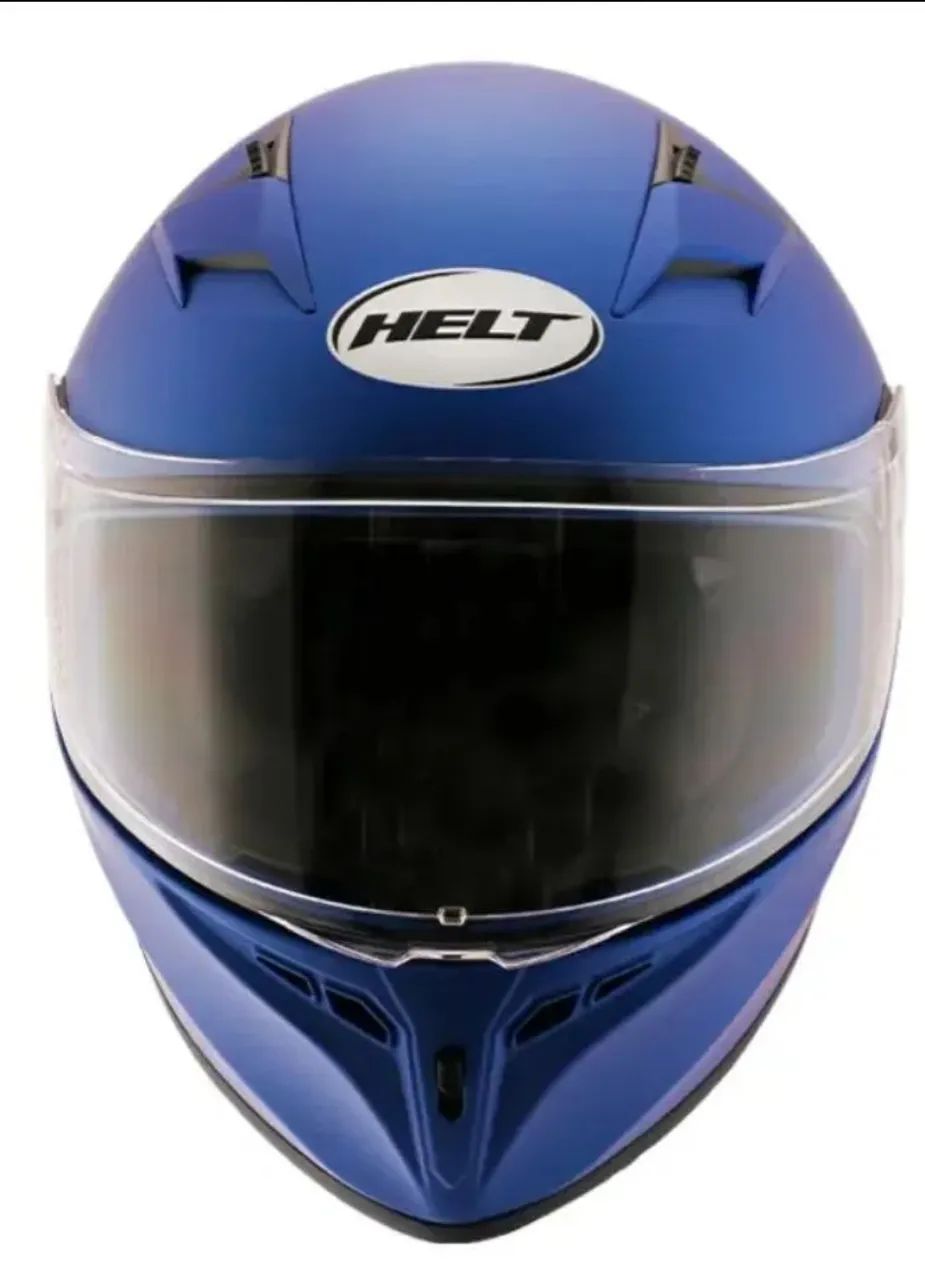 Capacete Helt Azul - Foto 2