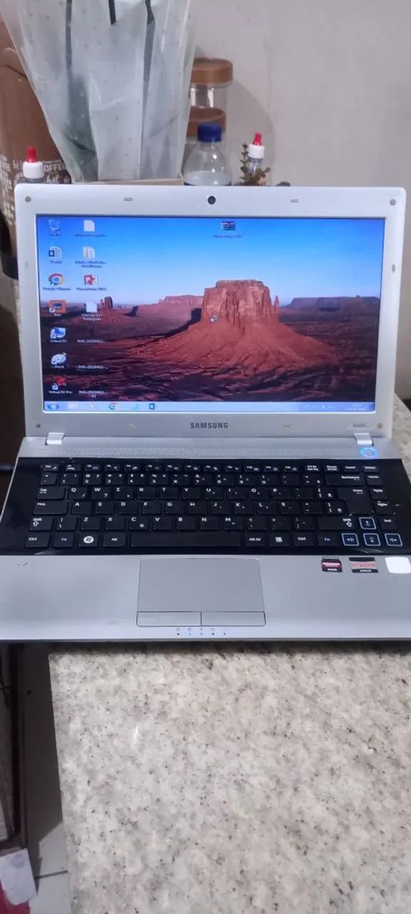 Vendo ou troco notebook Samsung rv415  - Foto 5