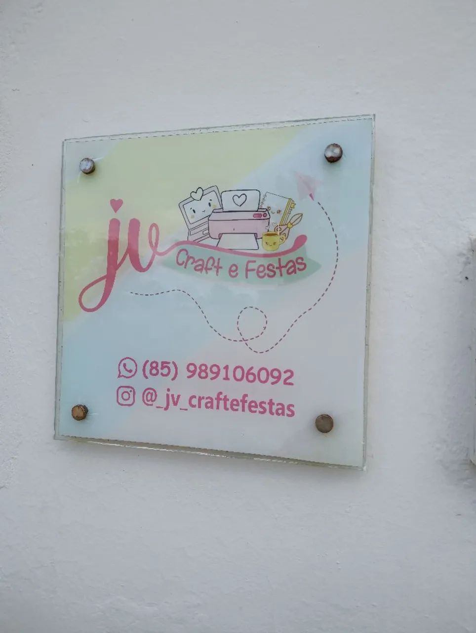 Placa de vidro 50x50