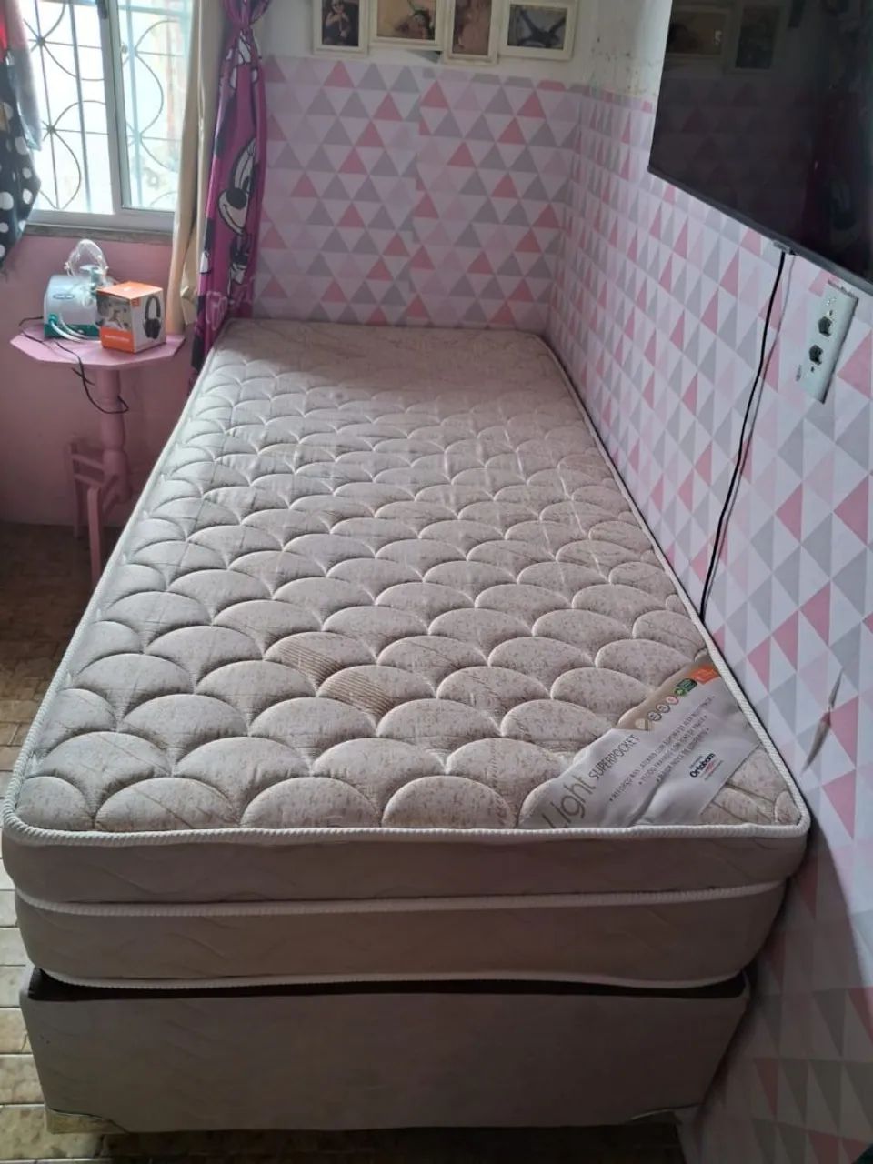 Vendo cama box Ortobom, veja fotos.