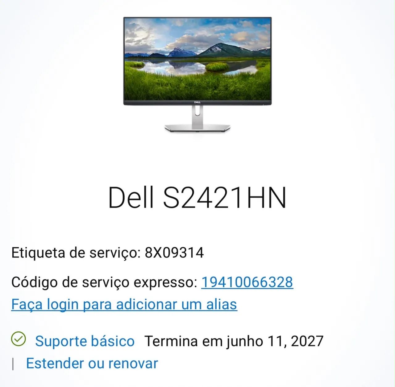 MONITOR DELL S2421HN GARANTIA - Foto 4