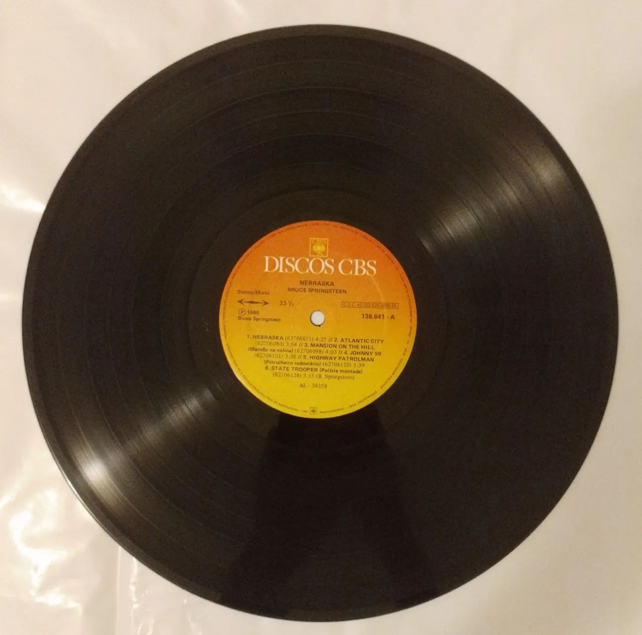  Bruce Springsteen - Nebraska LP Vinil (EX) - Foto 3