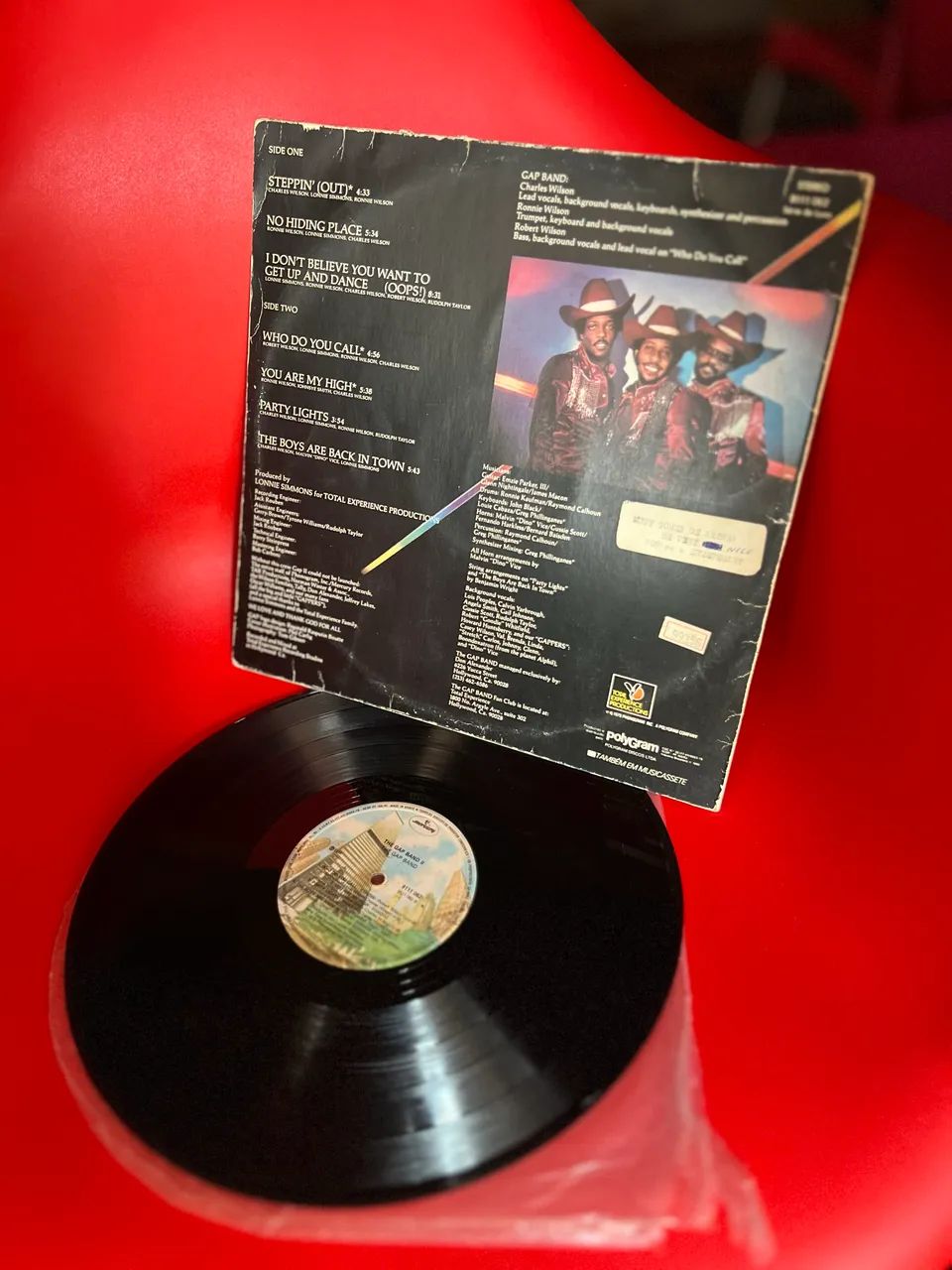 Vinil lp disco the gap band II - Foto 3