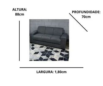 Conjunto Sofá 1,80cm e 1,35cm - Entregamos! - Foto 4