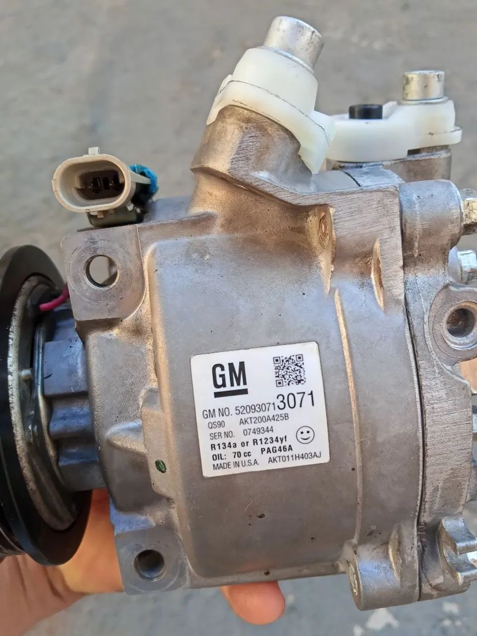 Compressor do Ônix. Spin 2017
