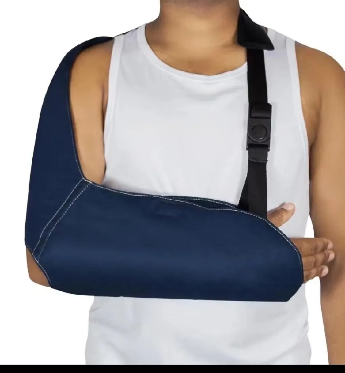 Tipóia estabilizadora estofada Velprau, azul Mercur.