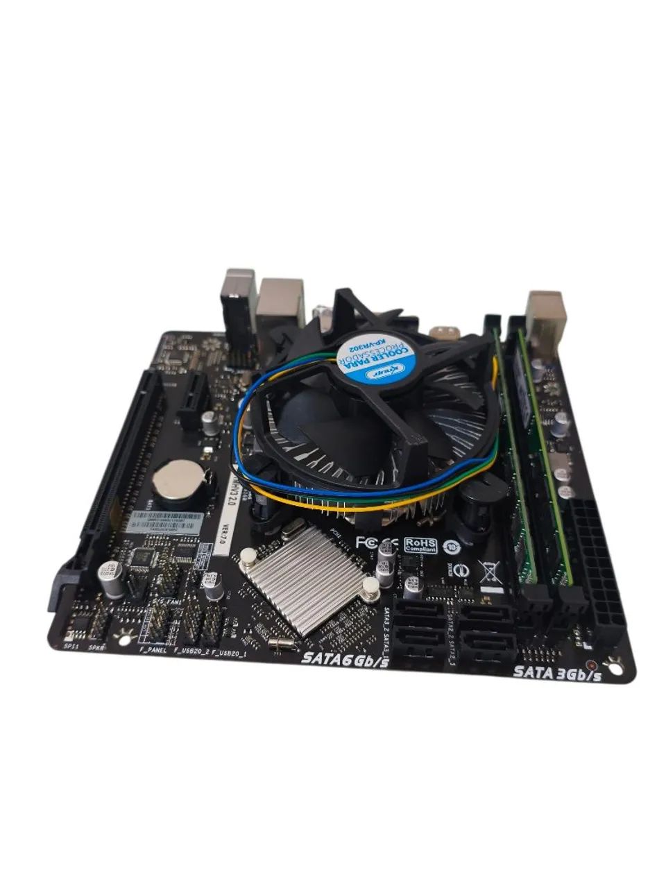 4 kit novo placa h81+ processadores i5+2x4gb ram+ espelhos - Foto 5
