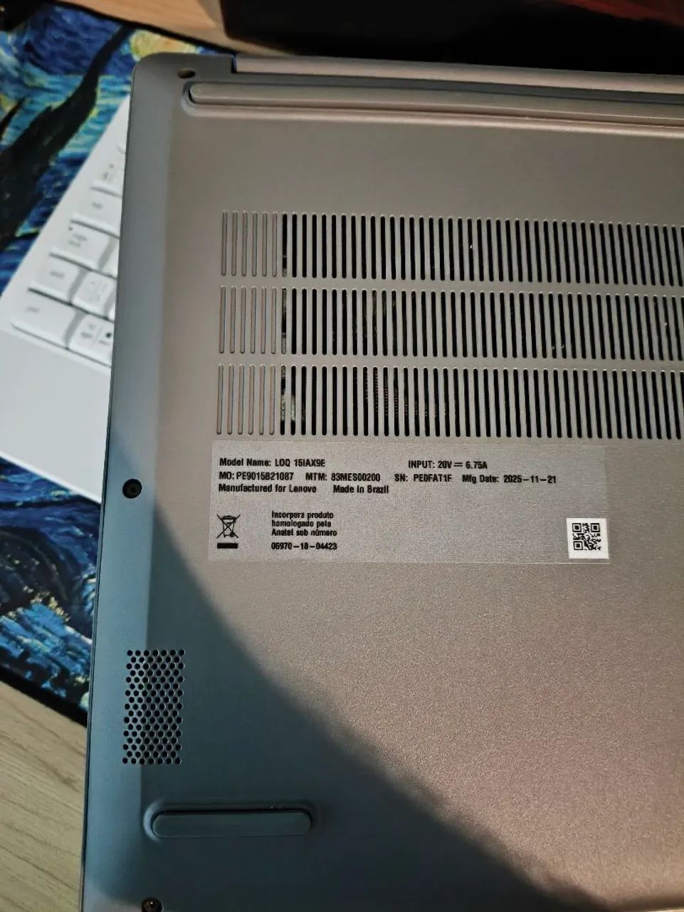 Notebook LOQ i7 4050 - Foto 3