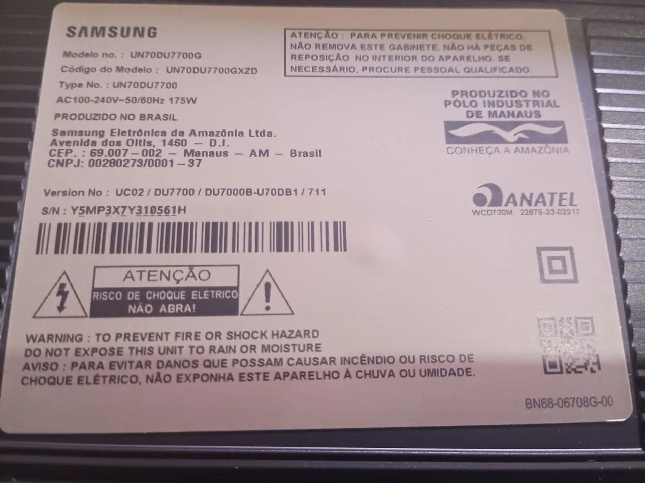 Smart Samsung 4k 70 polegadas compatível com Alexa bluetooth comando de voz tem nota - Foto 5