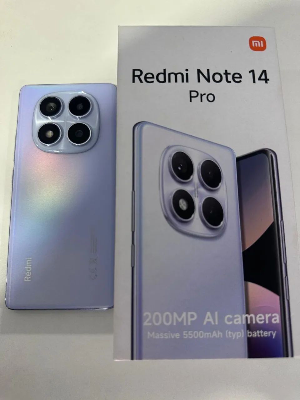 Xiaomi Redimi Note 14 Pro 8 Ram 256GB Roxo original  - Foto 2