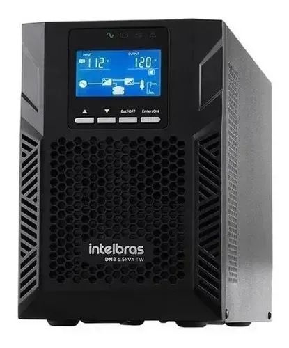 Nobreak Online Torre Dnb 1.5 Kva 120v Tw Intelbras Rm Cor Preto