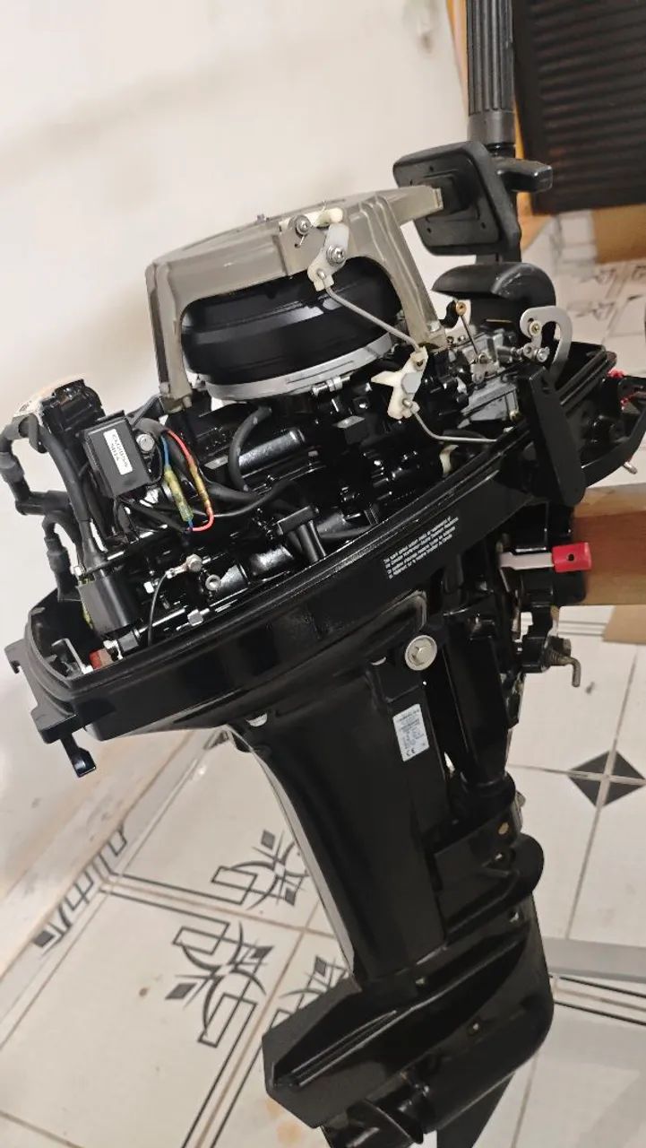 Motor de popa Mercury 15hp SUPER - Foto 4