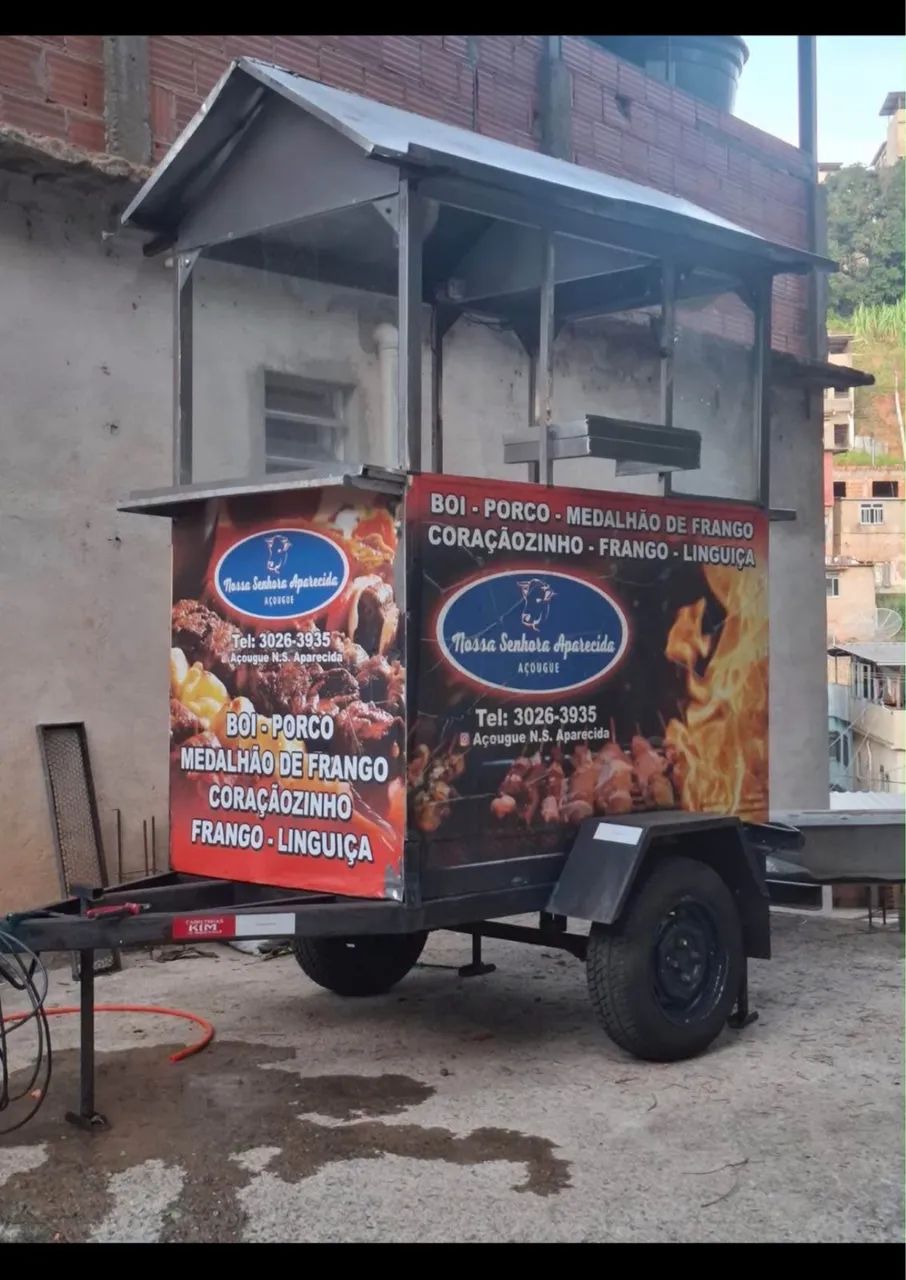 Treilher de churrasquinho 