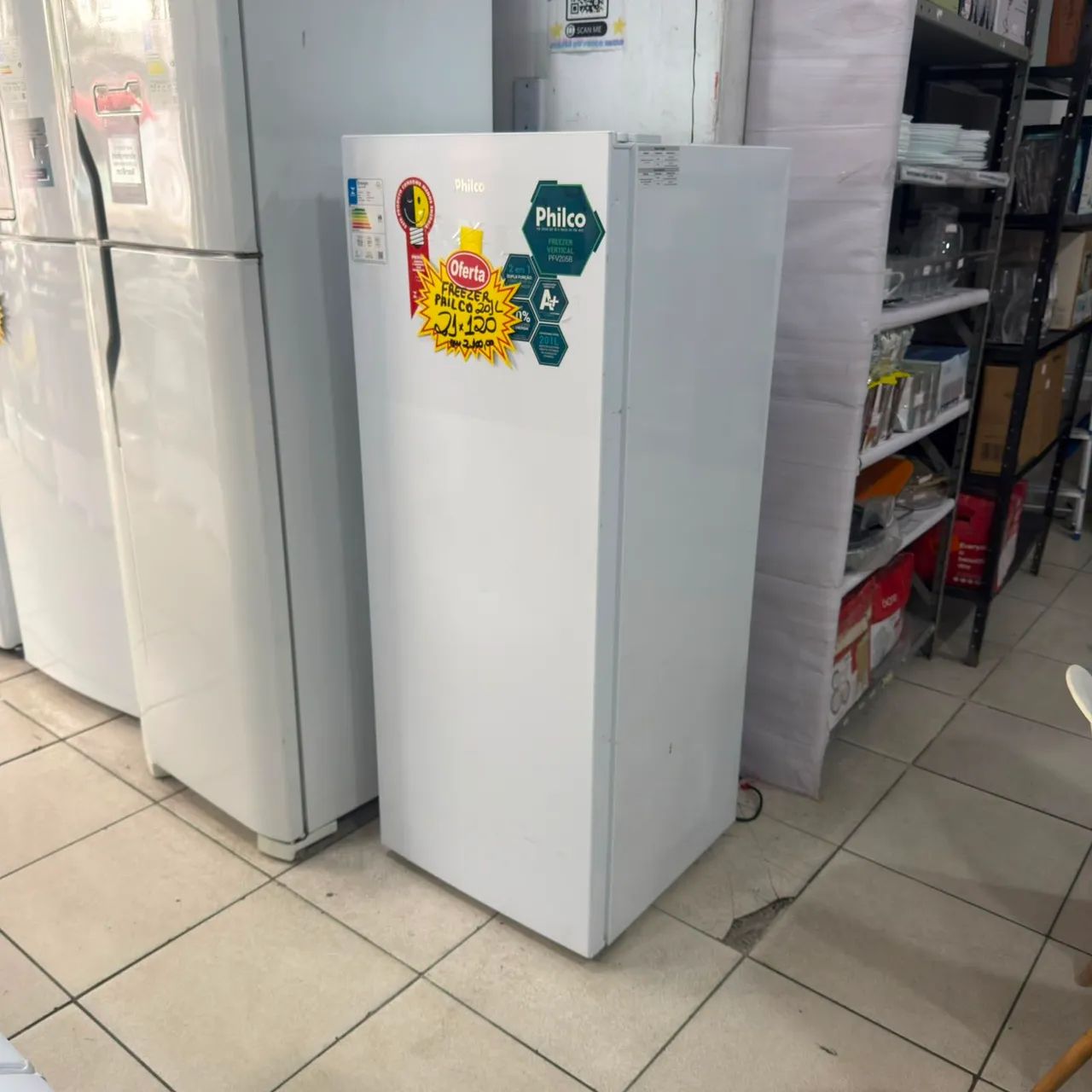 Freezer Vertical Philco 201L IMPERDÍVEL  - Foto 4