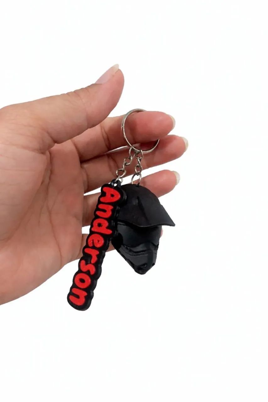 Chaveiro  personalizado 3D - Foto 2