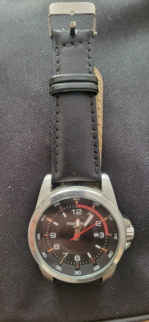 Relógio Mondaine modelo flyeger quartzo 46 mm de cx  - Foto 2