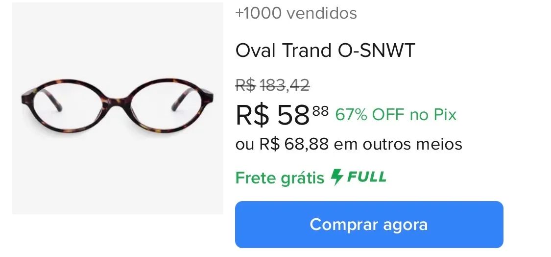 Óculos blogueira  - Foto 2