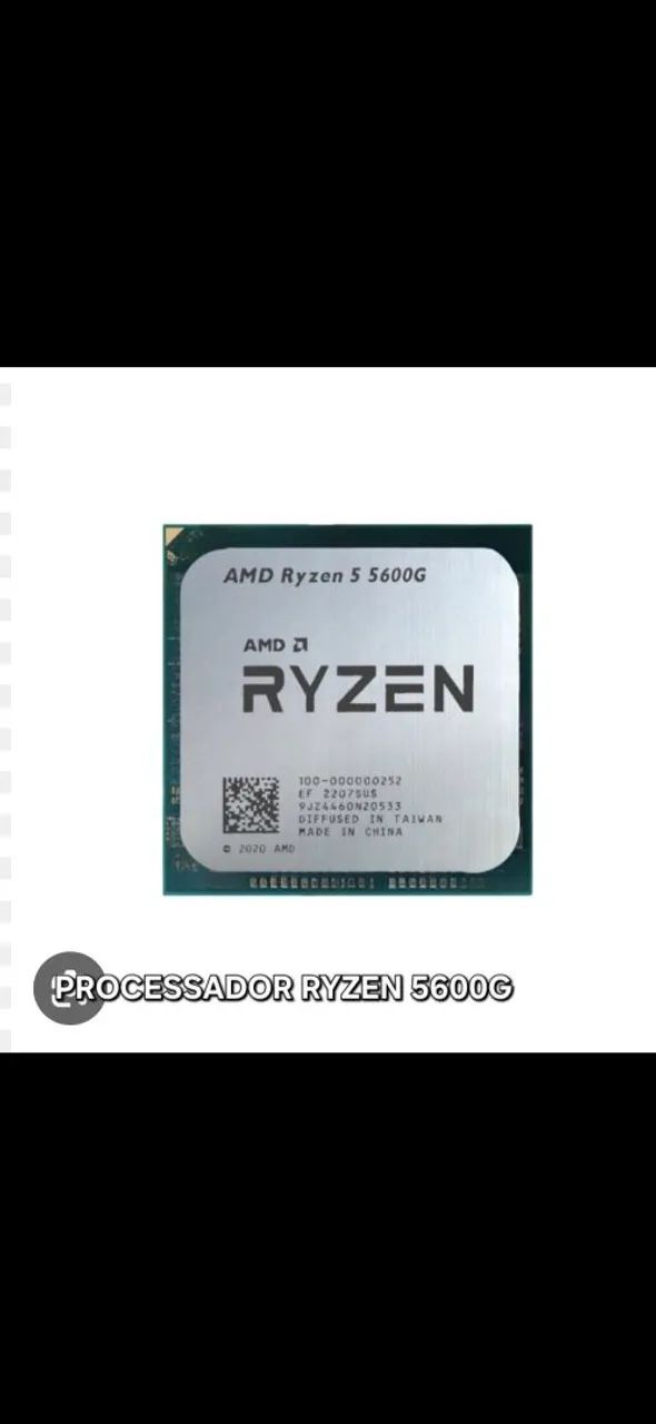 Ryzen 5 5600g a pronta entrega