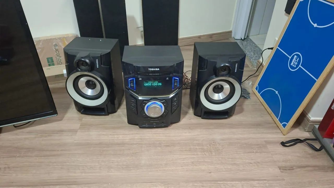 Mini system Toshiba com CD e USB - Foto 2