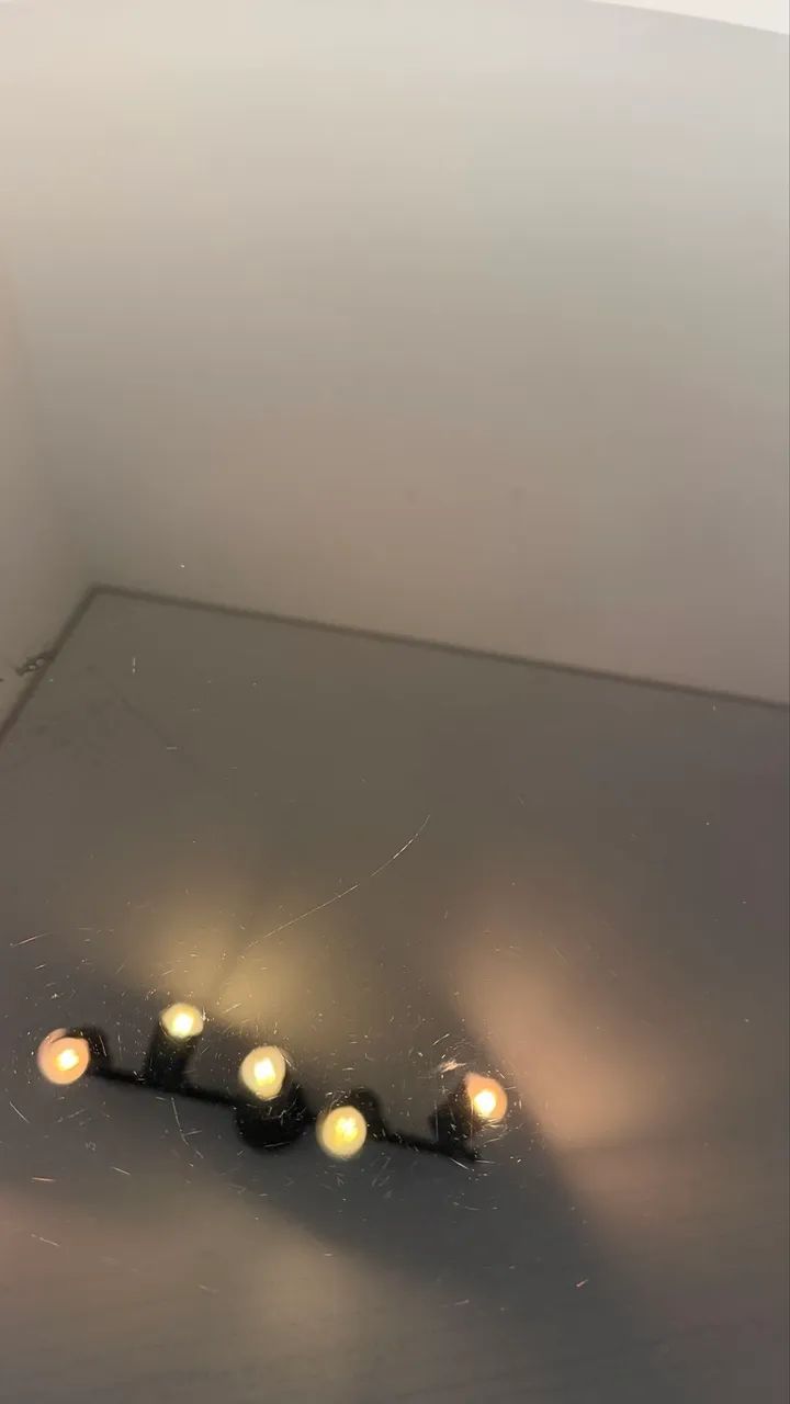 Mesa de Jantar de Vidro - Preto - Foto 3