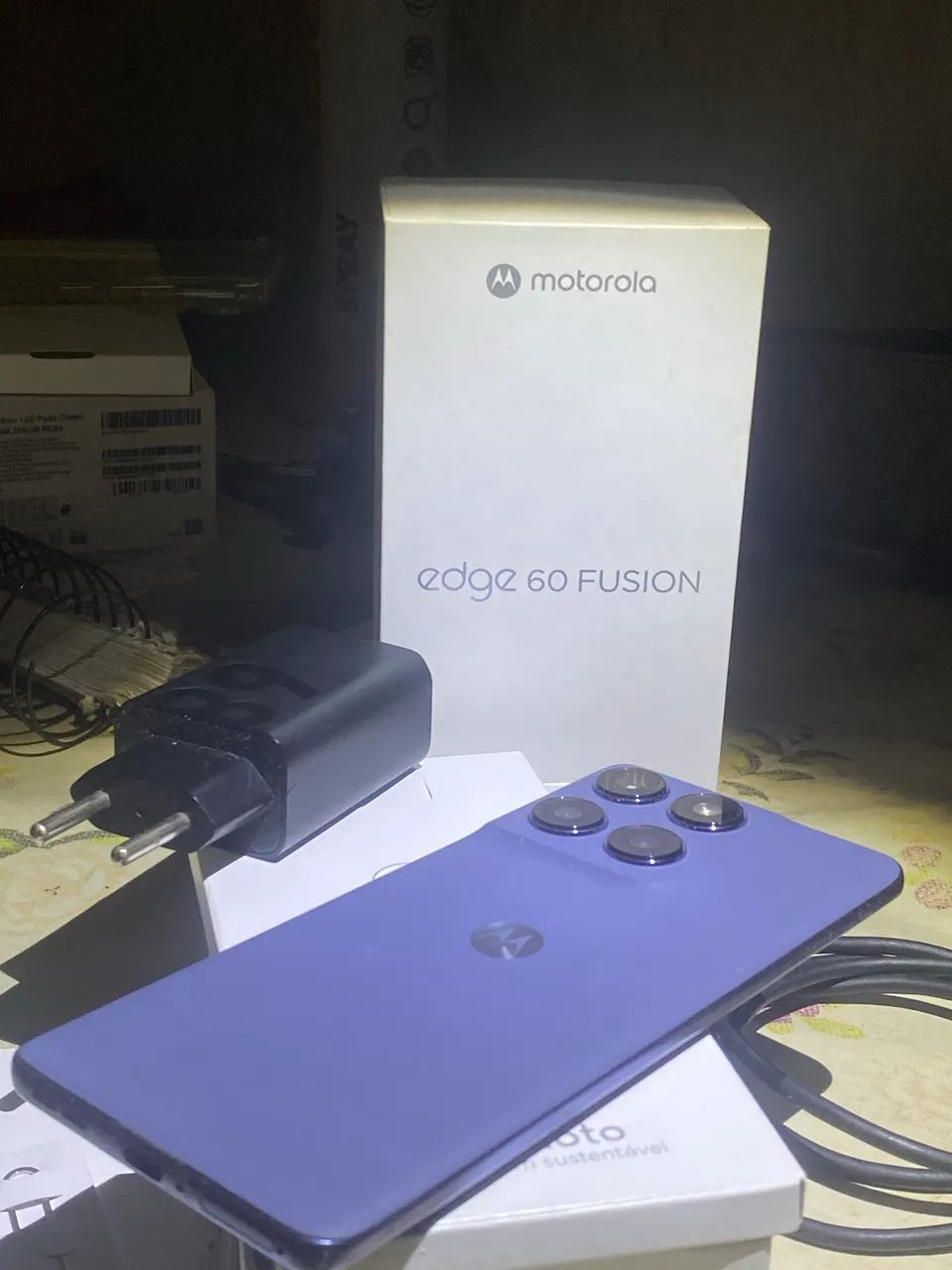 Edge 60 Fusion 5G Cinza - Foto 3