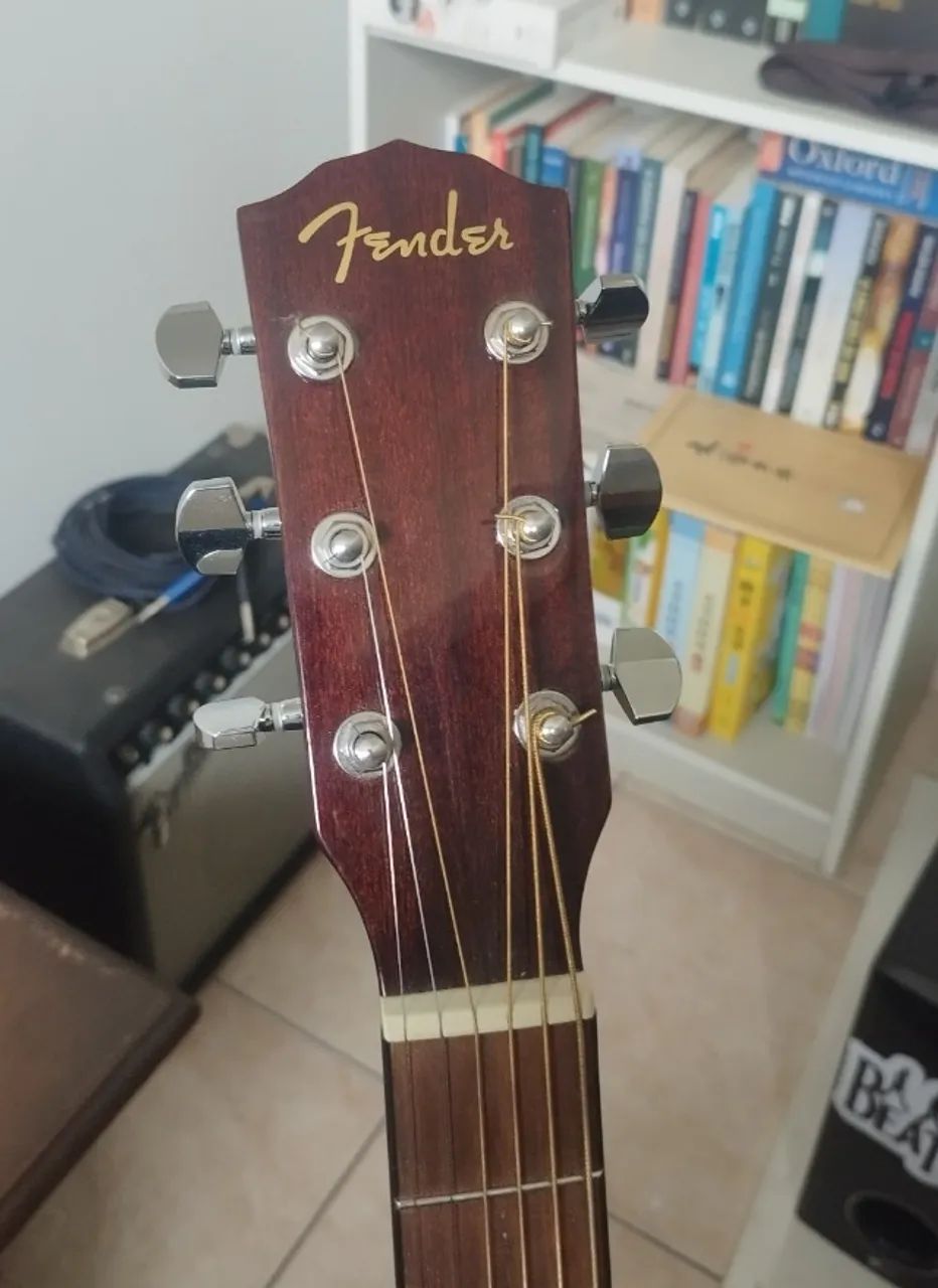 Violão Fender CD-60S Canhoto - Foto 2