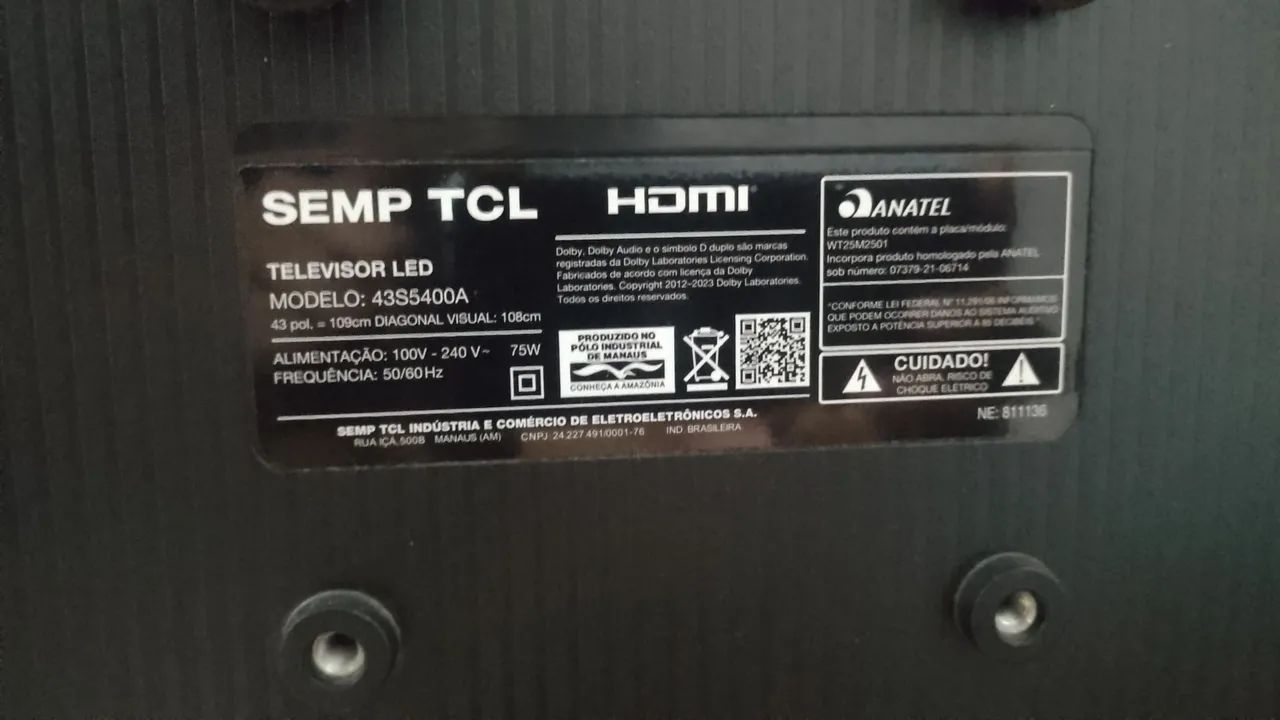 Tv TCL 43' - Foto 2