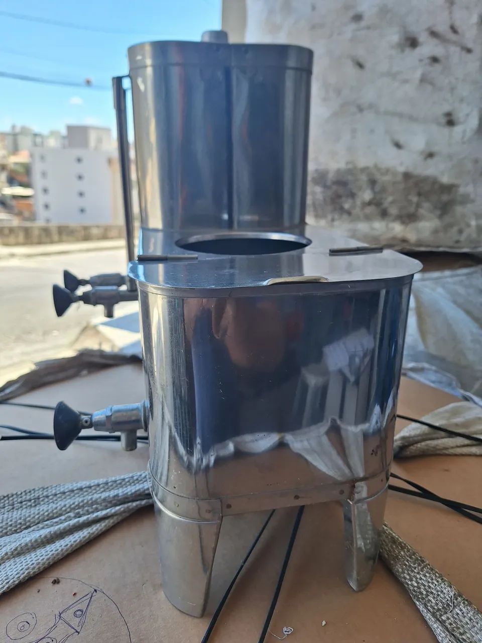 Cafeteira industrial antiga