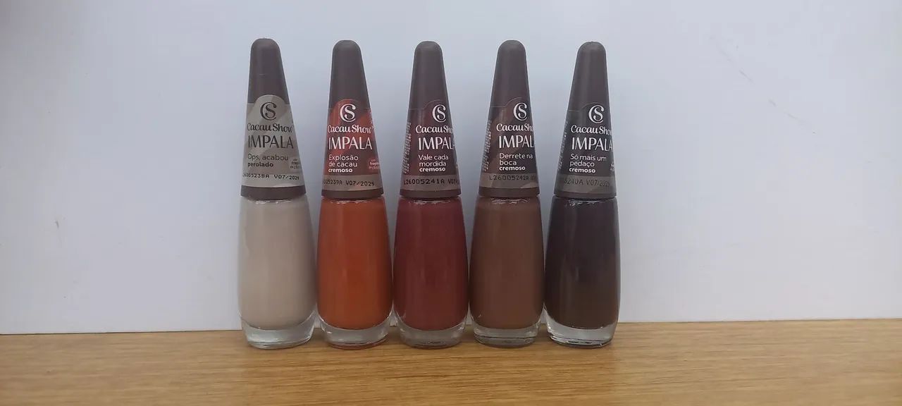 Coleção Esmaltes Impala Cacau Show - Foto 4