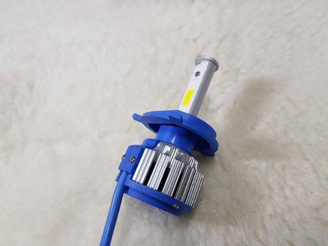 Lampada LED Farol H4 4100LM de potencia 36W com Cooler (Uma Unidade/Moto) - Foto 12