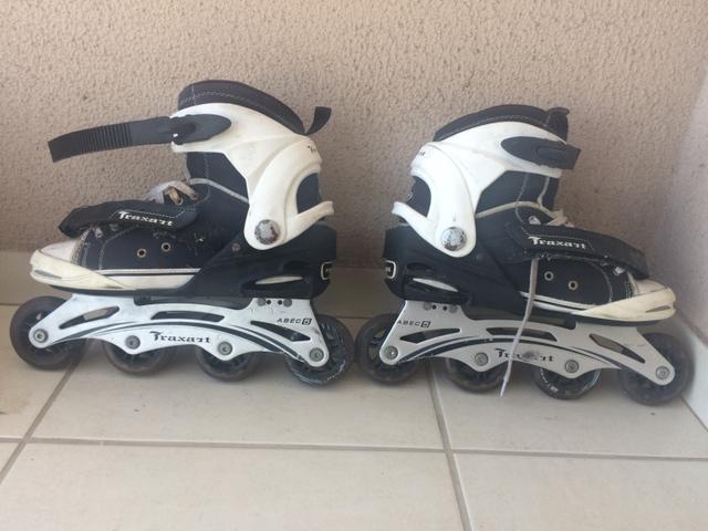 Patins masculino, tam 43, formato de Allstar